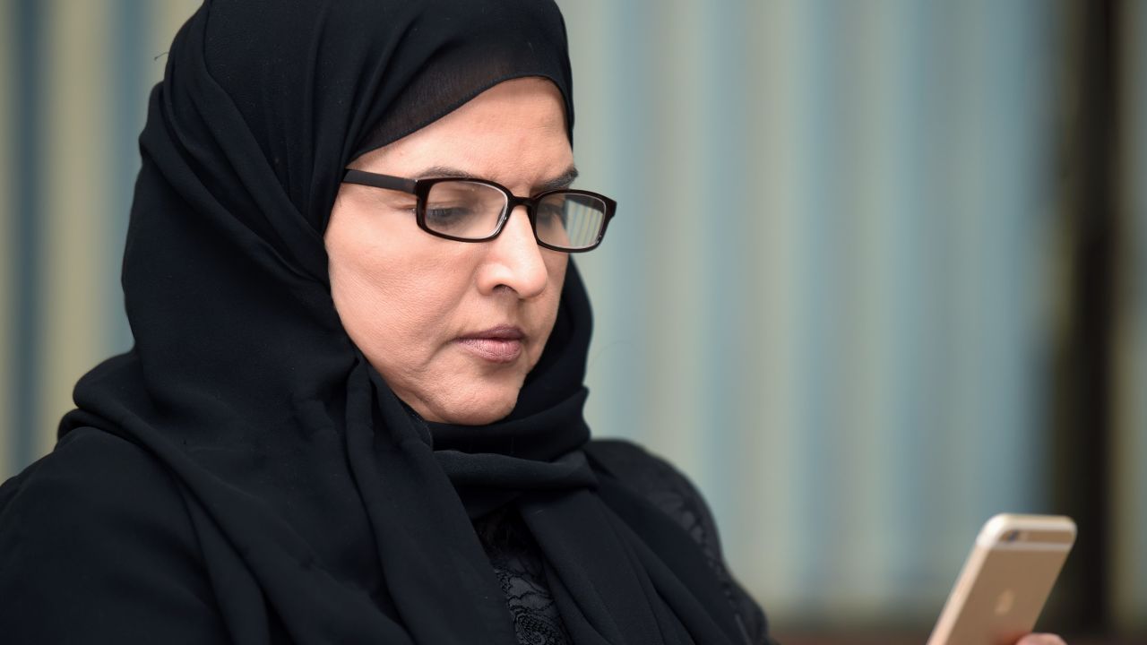 Aziza al-Yousef, pictured here in September 2016, will also go on trial Wednesday.