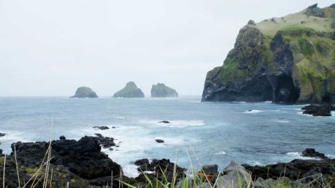 Heimaey is the largest of the 15 Westman Islands.