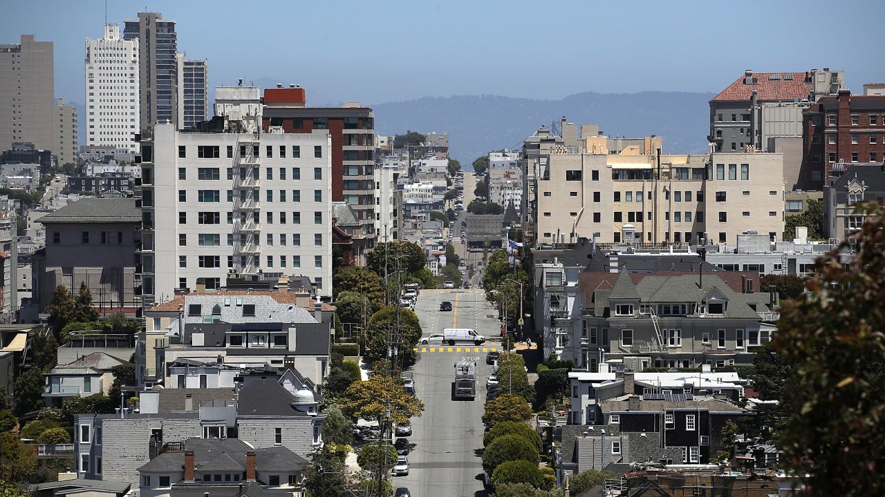 According to a new survey, renters in San Francisco need an income of $60 per hour to afford a two-bedroom apartment in the city, which has the highest housing costs in the country.