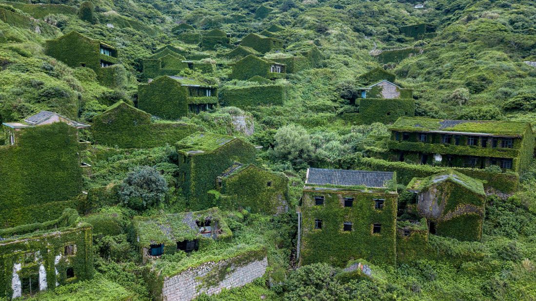 <strong>Viral pictures: </strong>A series of photos picturing the forgotten village went viral in 2015, attracting a wave of tourists to Shengshan Island. 