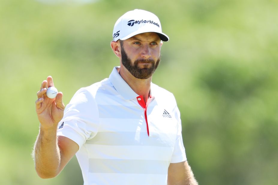 World No.1 and 2016 champion Dustin Johnson was one of only four players to finish under par out of a field of 156. The big-hitting American shot 69 to share a four-way tie for the lead.
