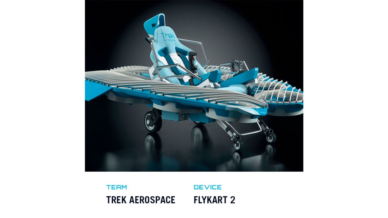 US team Trek Aerospace designed this device, called FlyKart 2.