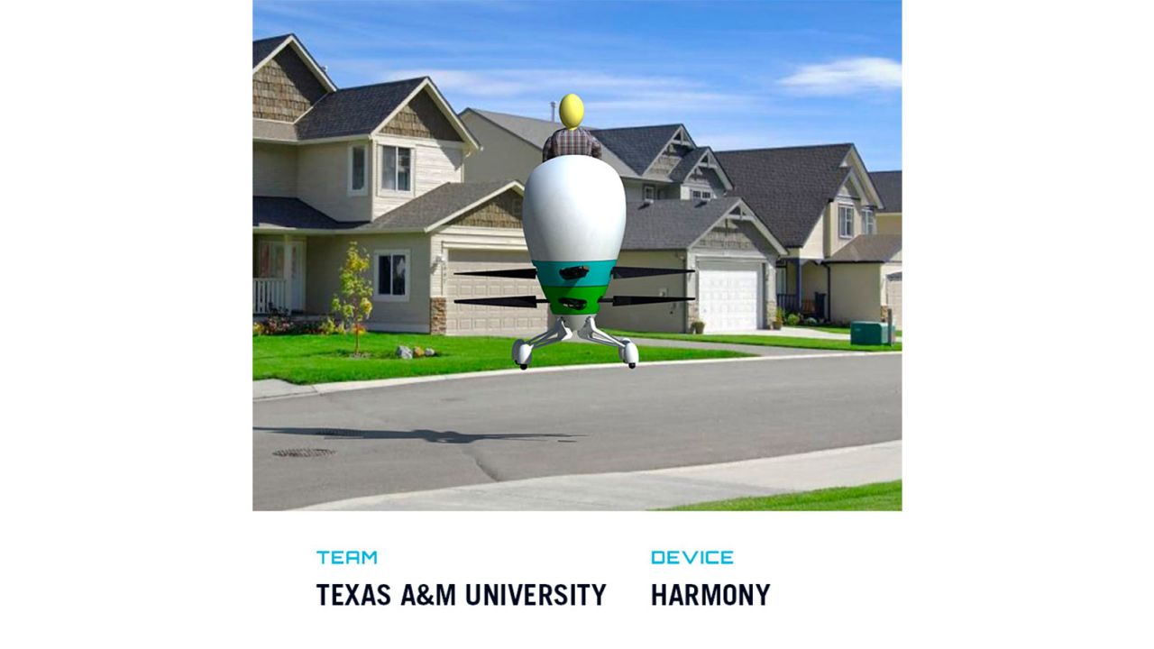 Texas A&M University designed this egg-shaped device, called Harmony.