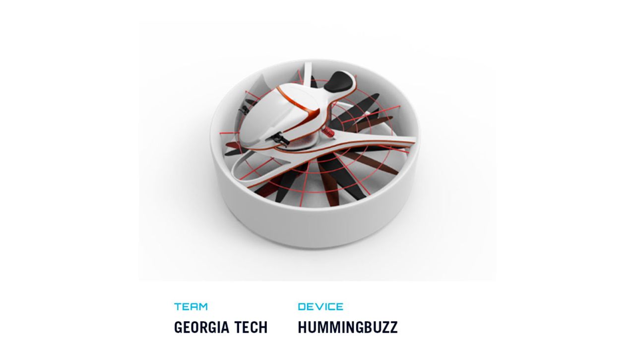 Georgia Tech's team submitted this blueprint, called HummingBuzz.