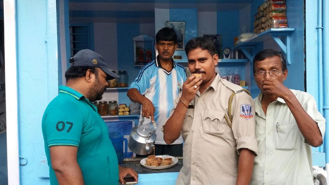 Patra's home, and his tea stall, is now a landmark in his neighborhood.