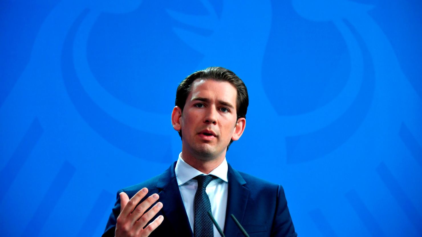 Austria Chancellor Sebastian Kurz has announced new elections. 