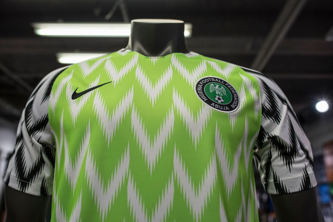 Nigeria's kit has drawn longing glances from all over the world.