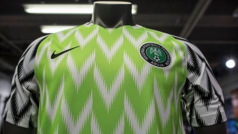 Nigeria's kit has drawn longing glances from all over the world.