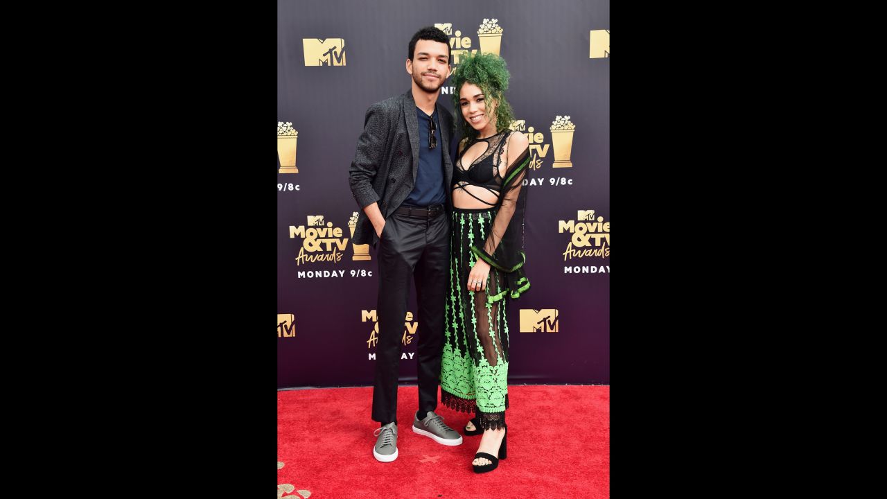 Justice Smith and Cameo Adele