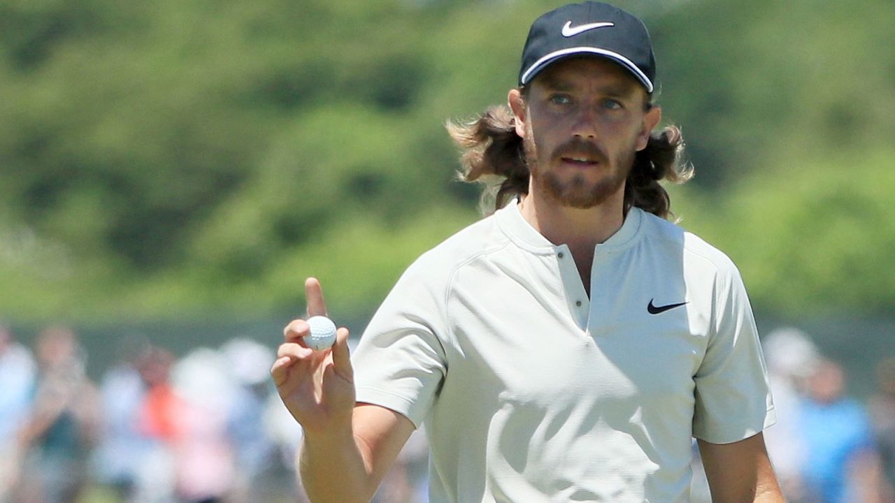 Runner-up Tommy Fleetwood shot 63 to equal the US Open scoring record.