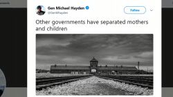 michael hayden nazi tweet new day 6-18-2018