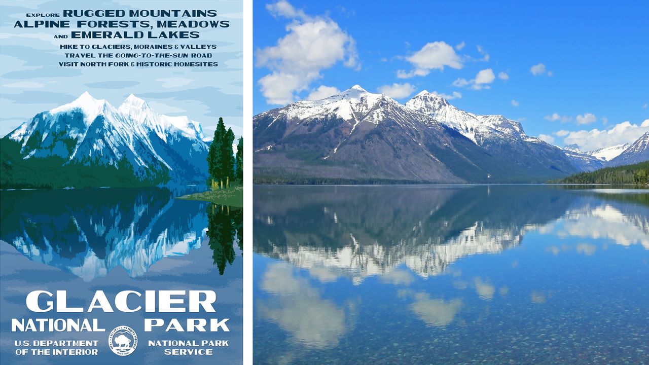 National Park Poster Project taps into 1930s vintage vibe | CNN