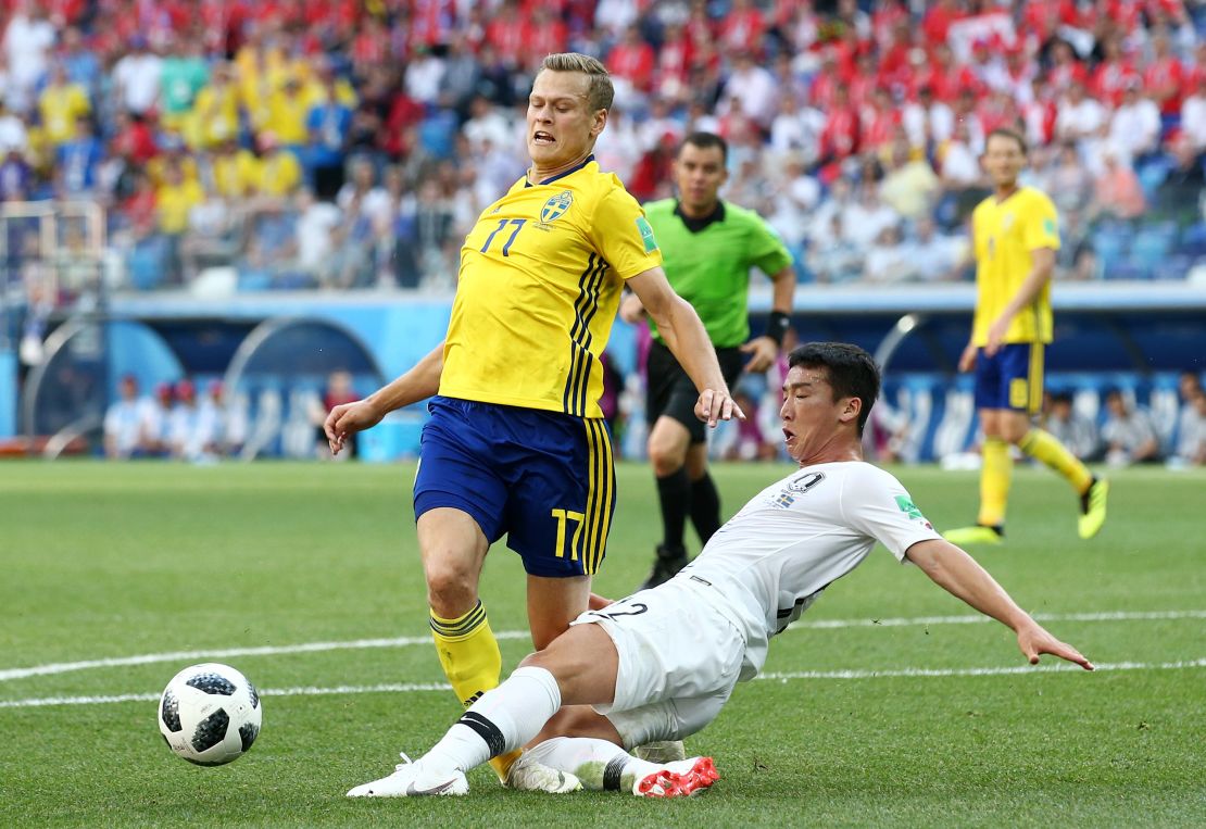 Kim Min-Woo's foul on Viktor Claesson proved to be the turning point.