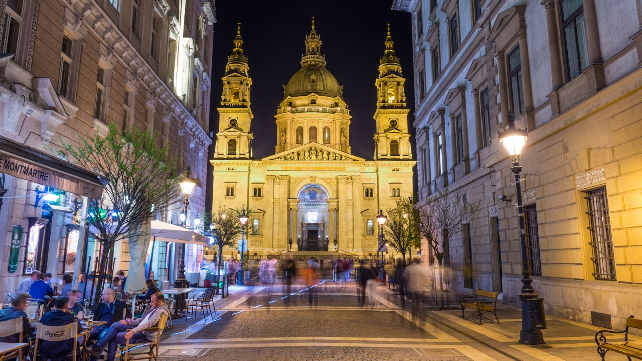<strong>St. Stephen's Basilica:</strong> The 1996 movie "Evita," starring Madonna, was refused permissions to film in Buenos Aires, so various scenes were filmed in front of the Basilica and throughout Budapest. 