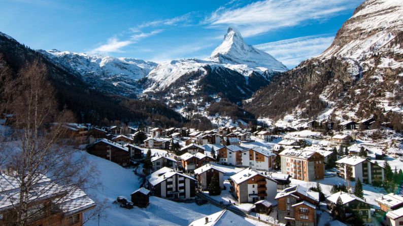 <strong>Zermatt, Switzerland: </strong>The Alpine resort takes on a more laid-back feel in the summer time, and the paths leading up to the Matterhorn offer a boost for those seeking the freshest air, passing through picture postcard meadows and along steep tracks.