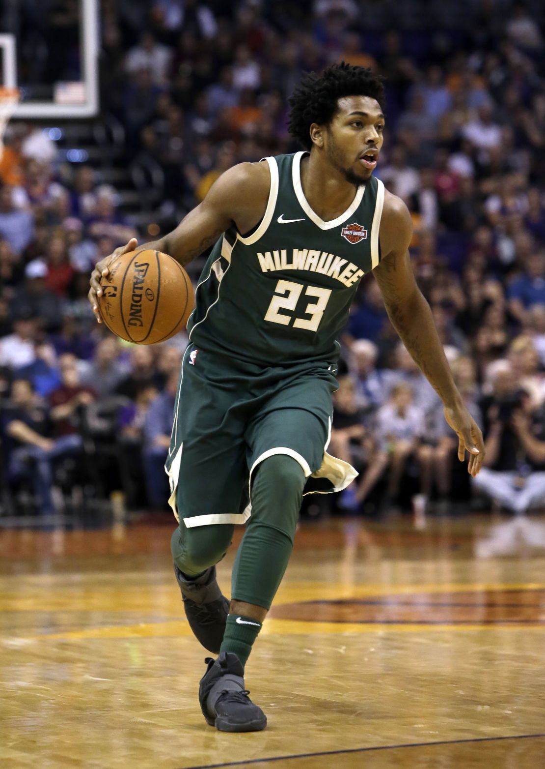 Sterling Brown was drafted out of Southern Methodist University with the 46th pick in the 2017 NBA Draft. 
