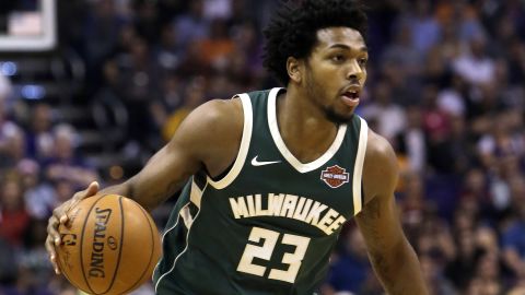 Sterling Brown was drafted out of Southern Methodist University with the 46th pick in the 2017 NBA Draft.