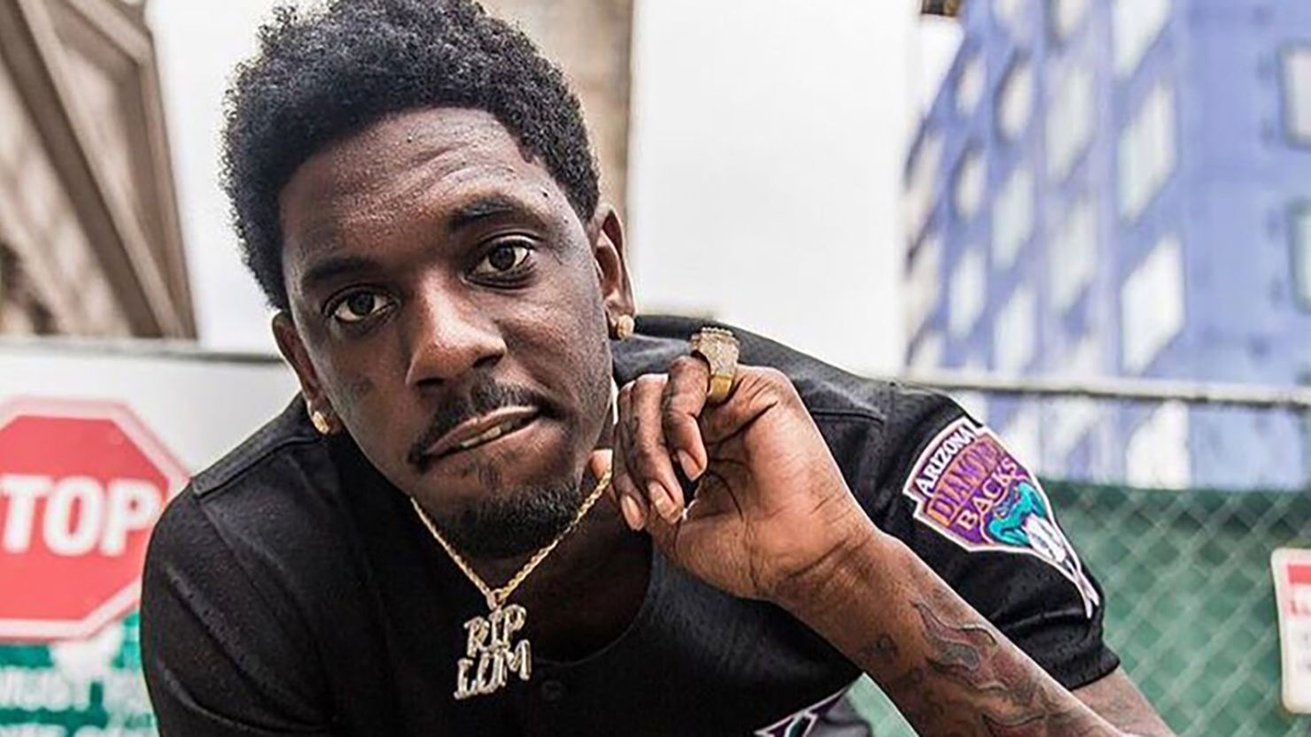 Rapper Jimmy Wopo and another man were found shot Monday in a vehicle in Pittsburgh. 