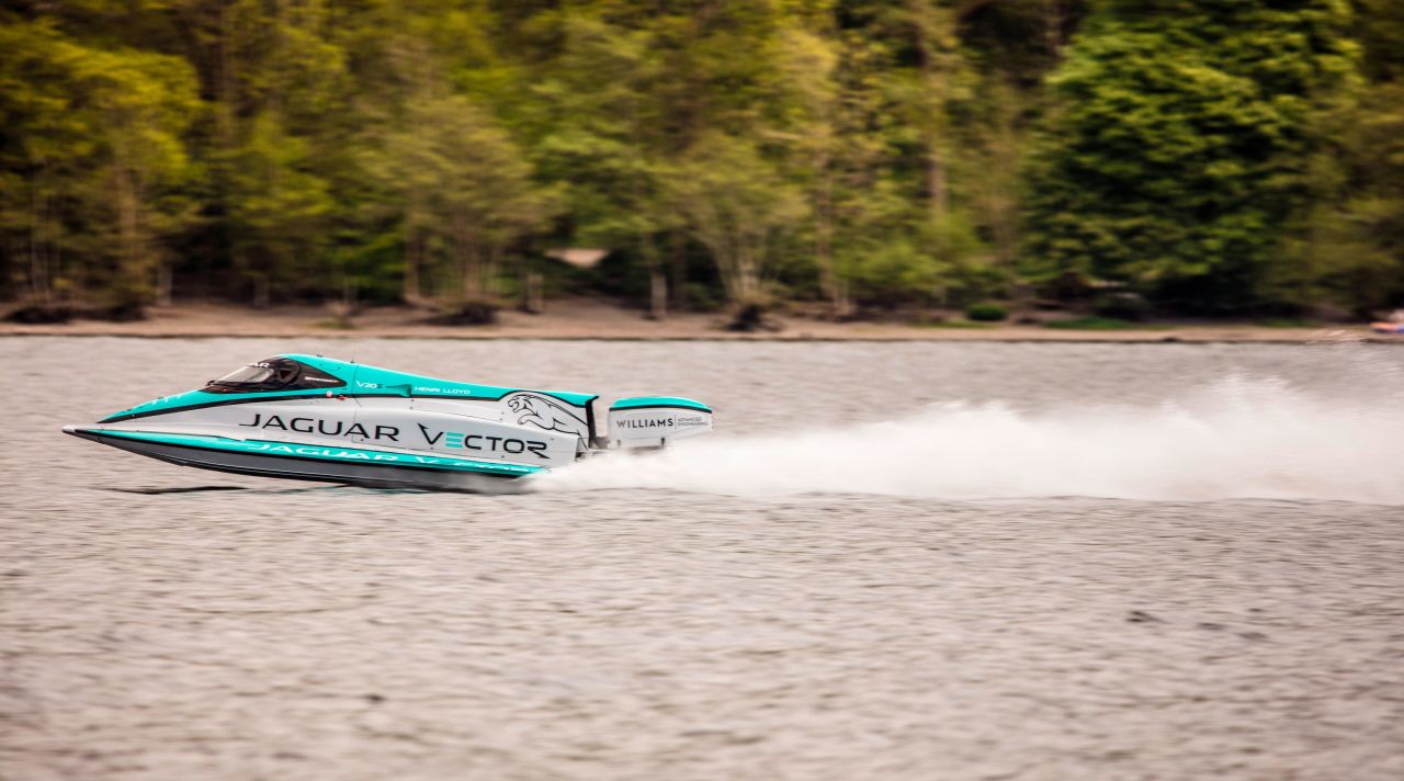 A battery-powered boat broke a decade-old world record last week, speeding into history on a British lake. 