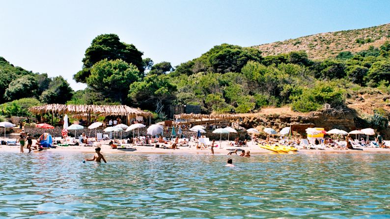 <strong>Sunj Beach, Lopud: </strong>A scarce example of a sandy beach in Croatia, Sunj rolls out half a mile along the bay of the same name at the south end of Lopud, west of Dubrovnik.