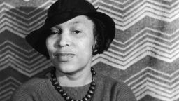Portrait of author Zora Neale Hurston, circa 1940s. (Photo by Fotosearch/Getty Images).