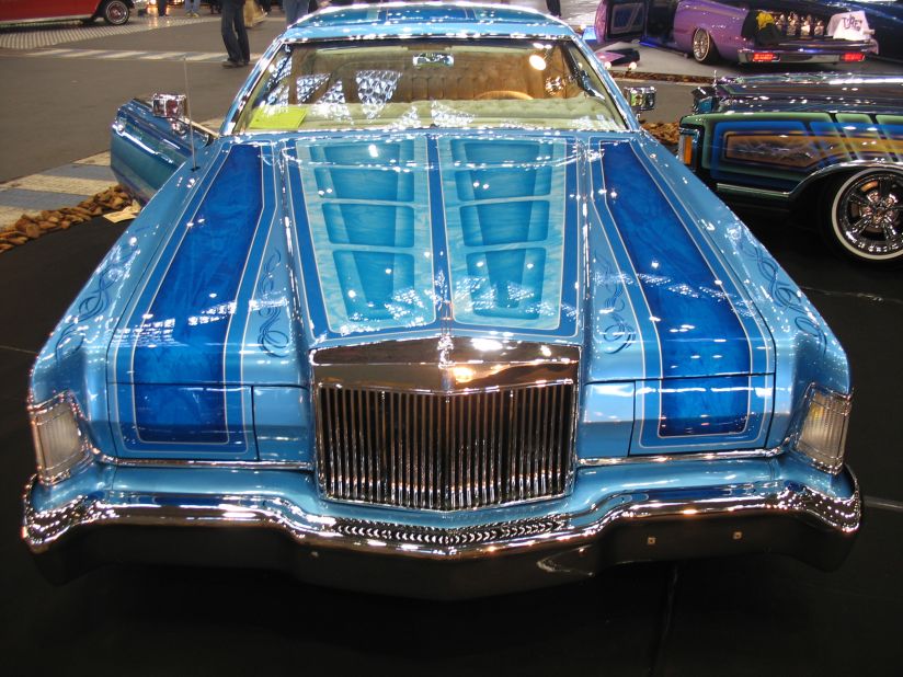 A Lincoln Mark IV on show in Japan. 