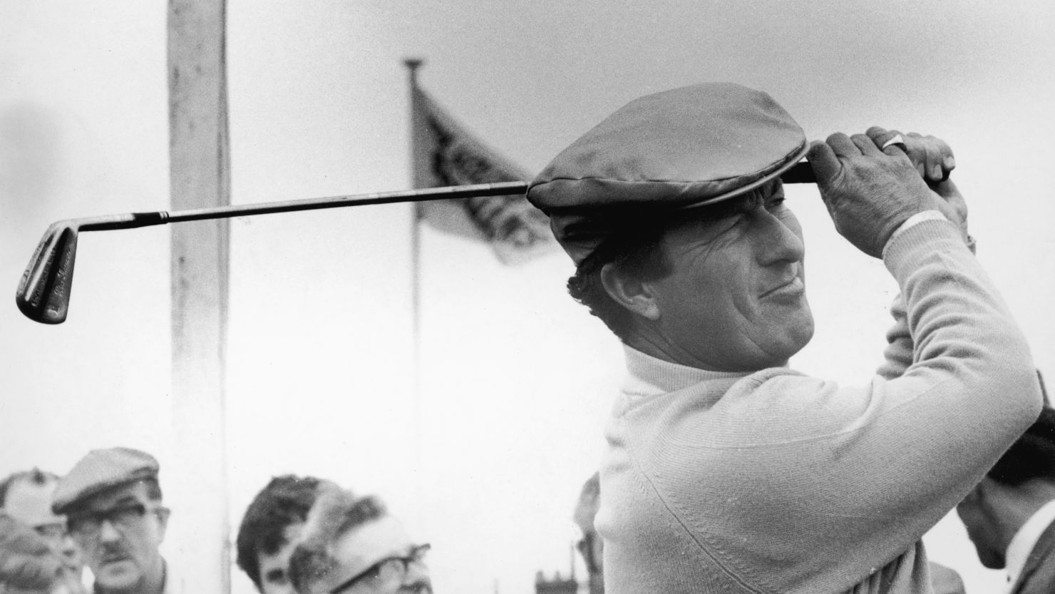 Australian golfer Peter Thomson won five British Open titles, including three in a row.