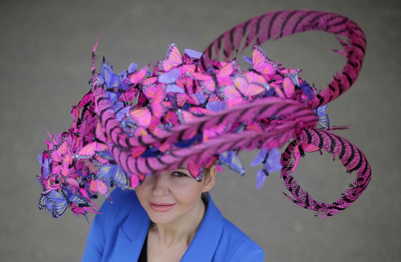 In a world of understated modern fashion, "more is more" still applies at Ascot. 