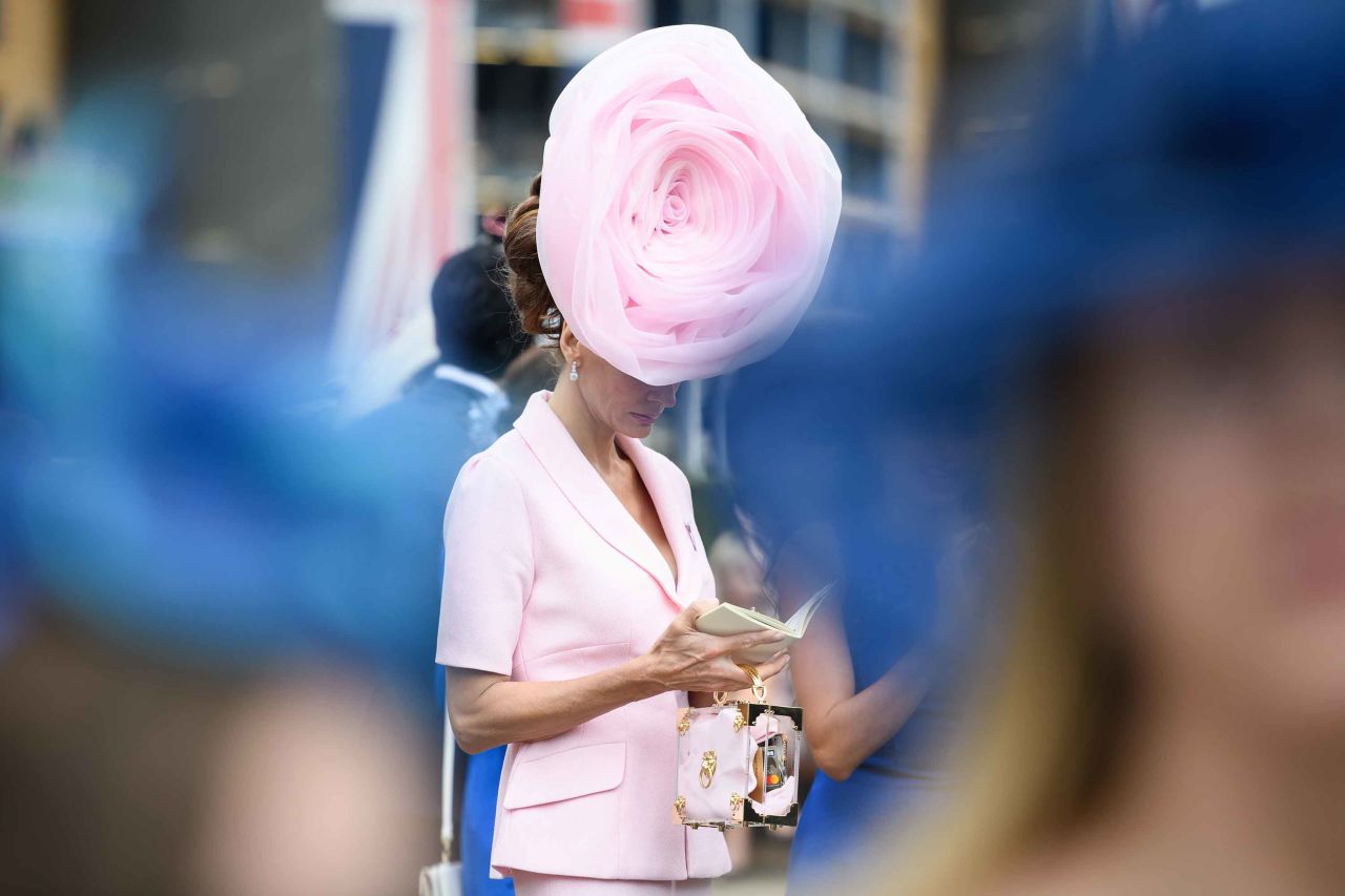 "Every nuance of style, shape, color betrays the ambitions and status of its wearer. It may be a pretty scene, but it's also cruelly revealing," said design expert and cultural commentator Stephen Bayley on the subject of hats.