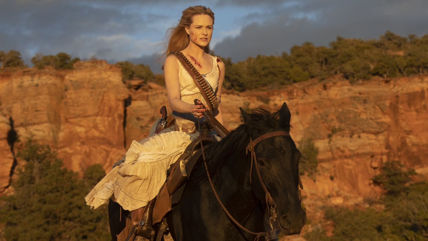 Evan Rachel Wood in 'Westworld'