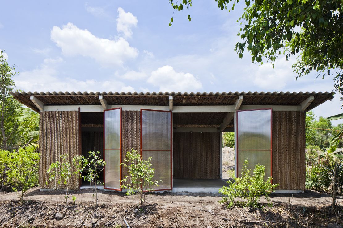 An example of so-called "vernacular" architecture -- a term use for buildings that respond to the local climate, materials and traditions of the region they're built in -- the S Houses' design can lower running costs for their inhabitants. Translucent panels allow natural light to enter, while a gap between the roof and walls creates natural ventilation, reducing the need for air conditioning.