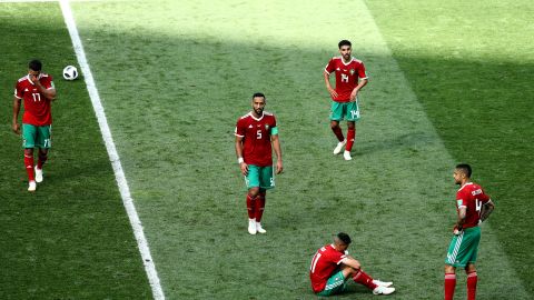 Morocco dominated possession against Portugal