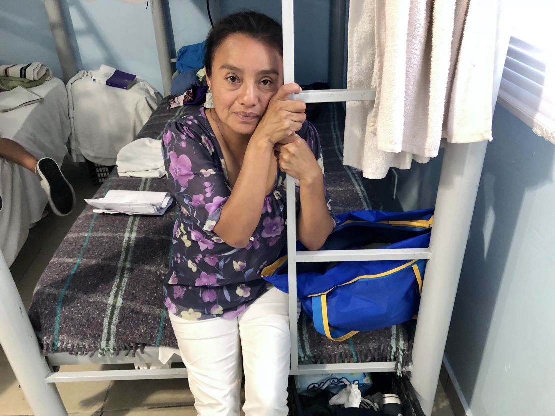 Dolores Contreras Alarcon, 40, says she will try to cross the border again