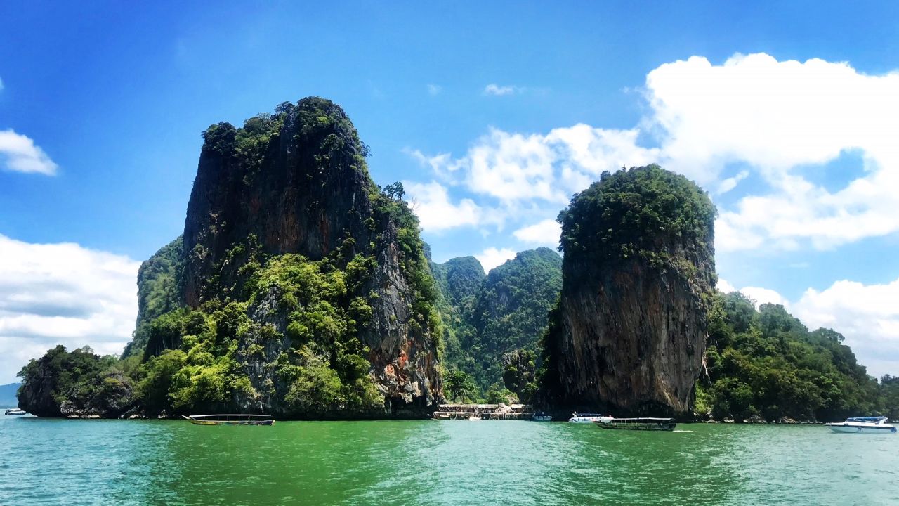 Thailand's Phang Nga Bay and the Andaman Sea offers exotic sailing amid spectacular scenery. 