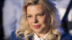 Sara Netanyahu, the wife of Israeli Prime Minister, attends a ceremony marking the 50th anniversary of the 1967 Israeli-Arab War, in the Old City of Jerusalem on May 21, 2017.  / AFP PHOTO / EPA POOL / ABIR SULTAN        (Photo credit should read ABIR SULTAN/AFP/Getty Images)