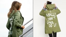 Melania Trump Zara Jacket split