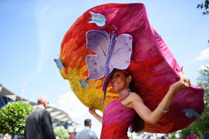 This hat is quintessentially Ladies' Day at Royal Ascot.