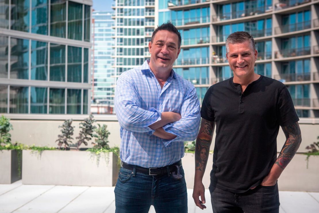 Ben's Friends founders Steve Palmer, left, and Scott Crawford have hosted alcohol-free spaces at food and wine festivals.