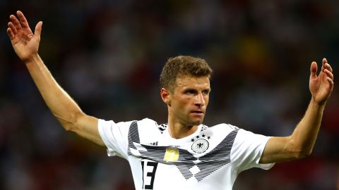 Germany's attack were frustrated and uninspired for large periods of the game.