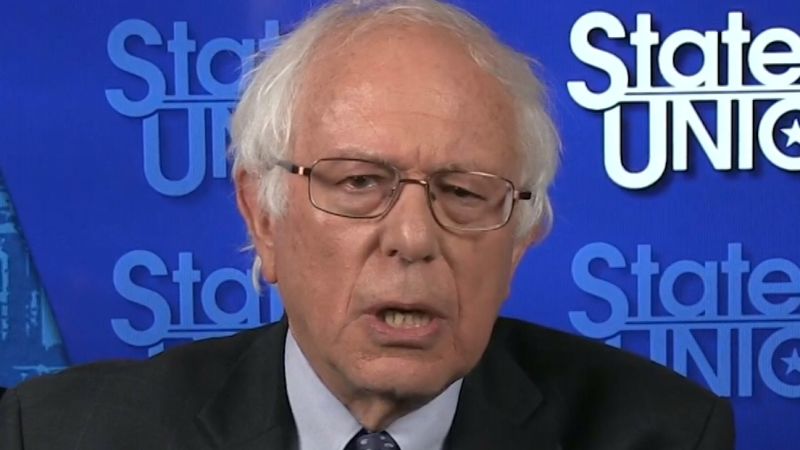 Sanders Trump Shouldnt ‘demagogue Immigrants Cnn Politics 