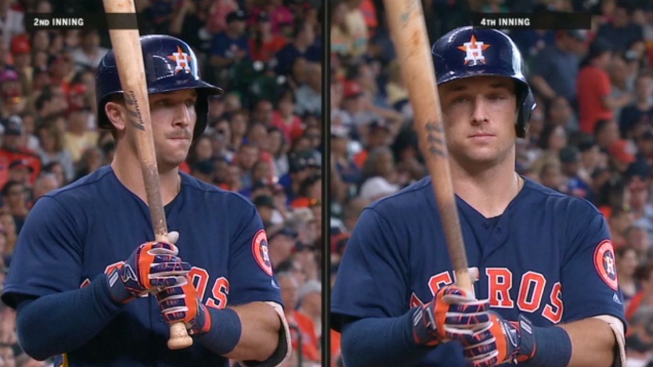Alex Bregman, before and after