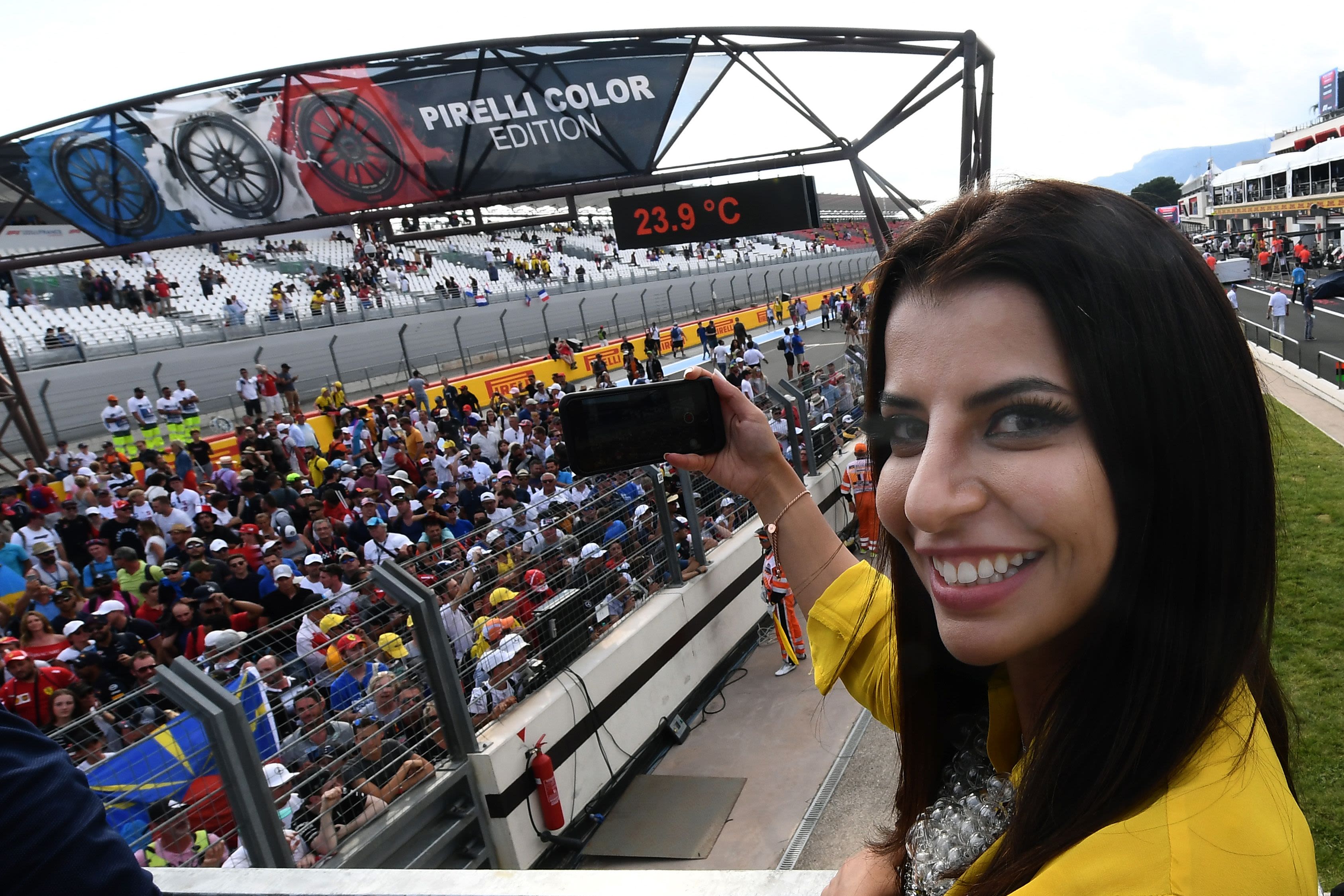 Al-Hamad took the wheel of the same car that Kimi Raikkonen won the 2012 Abu Dhabi Grand Prix in.
