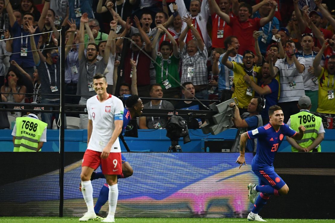 Robert Lewandowski was largely anonymous as Poland disappointed. 