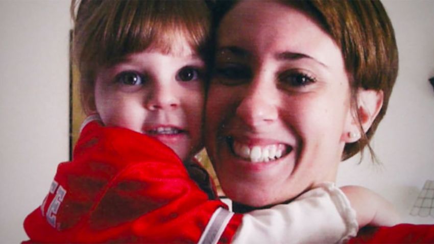 Casey Anthony pictured with her daughter, Caylee Anthony, in a scene from CNN's Special Report, "Casey Anthony and the Summer of Lies."