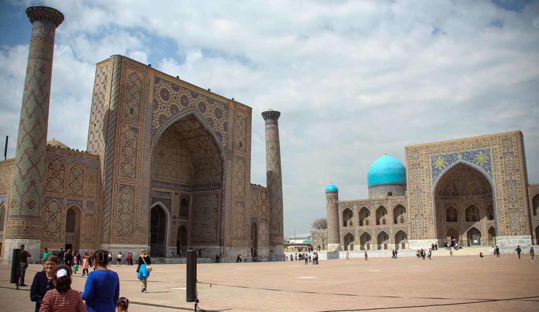 Uzbekistan, number three on the list, was once part of the ancient Silk Road route.