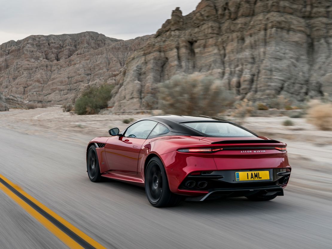 Aston Martin calls the DBS Super Legerra a "super GT car," meaning it combines performance and comfort.