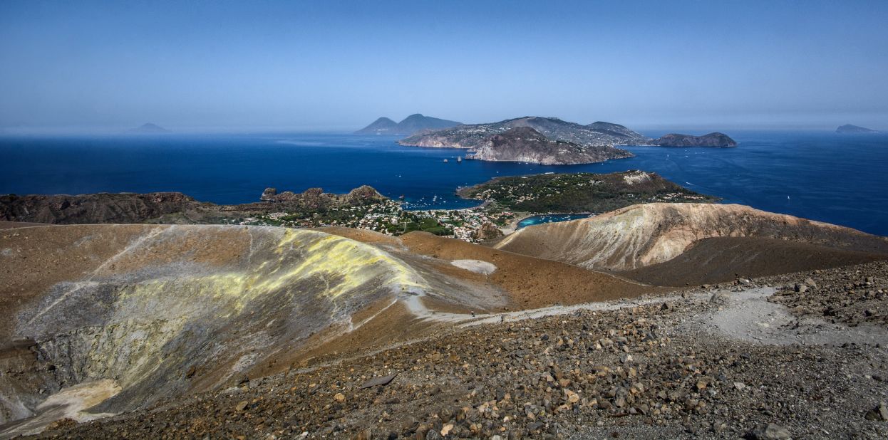 <strong>Sicily, Aeolian Islands: </strong>Lying off Sicily's northeast coast like a bejeweled pendant are the awe-inspiring Aeolian IsIands. This rugged volcanic chain, named after Greek wind god Aeolus, features seven islands -- Vulcano, Lipari, Salina, Panarea, Stromboli, Filicudi and Alicudi.