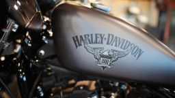 KENOSHA, WI - JUNE 01:  Harley-Davidson motorcycles are offered for sale at the Uke's Harley-Davidson dealership on June 1, 2018 in Kenosha, Wisconsin. The European Union said it plans to increase duties on a range of U.S. imports, including Harley-Davidson motorcycles, in retaliation for the Trump administration's new tariffs on EU metal exports.  (Photo by Scott Olson/Getty Images)