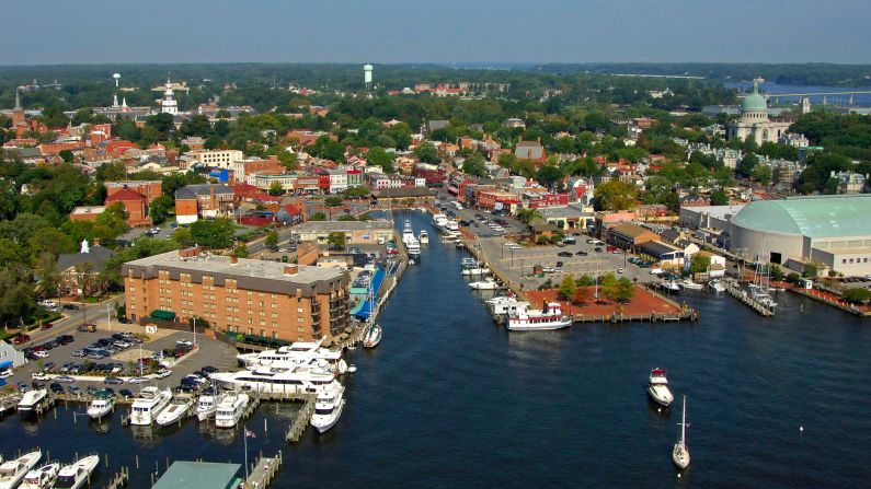 <strong>Annapolis City Dock Area -- Annapolis, Maryland: </strong>A proposal to re-zone portions of the Colonial Annapolis Historic District would damage the area's "quality of life and heritage tourism economy" and "permanently diminish its charm and unparalleled views," the trust says. 