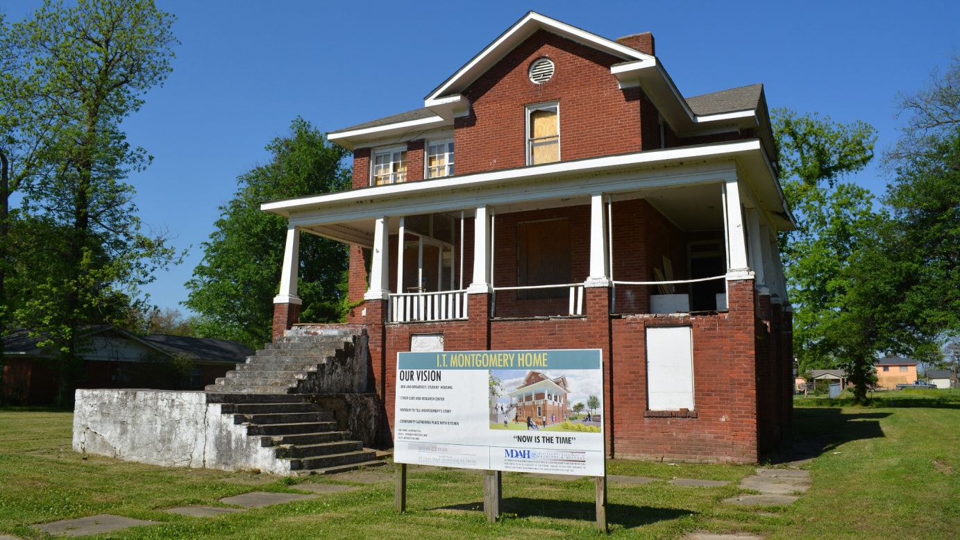 <strong>Isaiah T. Montgomery House -- Mound Bayou, Mississippi:</strong> One of the earliest all-black municipalities, Mound Bayou was established by former enslaved person Isaiah T. Montgomery after the Civil War.